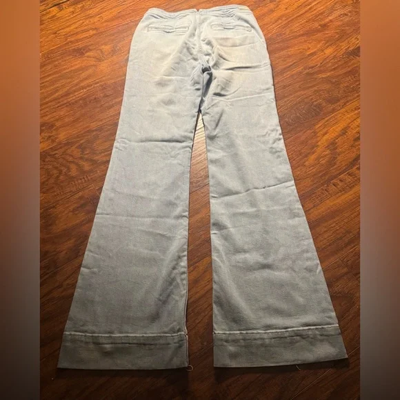 Pilcro and The Letterpress High Rise Bootcut Jeans Zip Pocket Light Blue Sz.27 - Picture 6 of 11